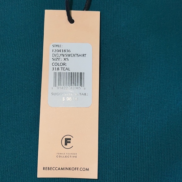 Rebecca Minkoff teal top - Picture 12 of 12